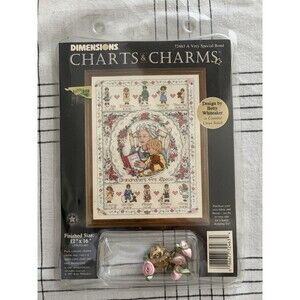 Dimensions  A Very Special Bond  Charts & Charms Cross Stitch Kit 72463